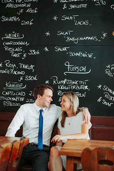 Katja Velmans Hochzeitsfotograf Düsseldorf – Franzi und Ben - Standesamtliche Trauung Düsseldorf Inselstraße